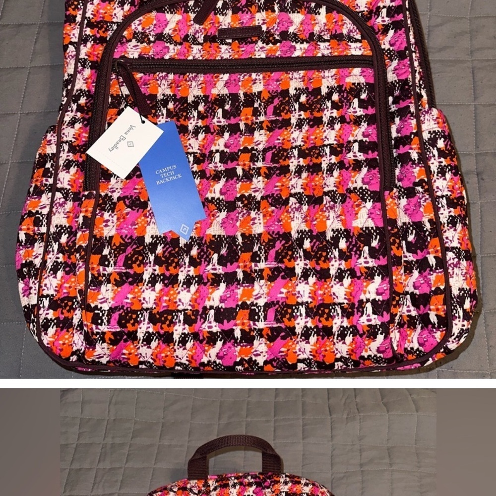 Vera Bradley Multicolor Backpack - Picture 14 of 14